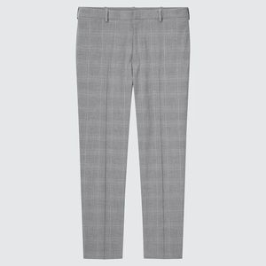 Uniqlo 2-way Stretch Glen Plaid Ankle Pants S 26-27